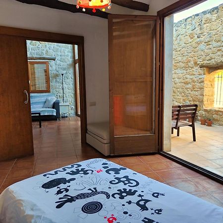 Espacioso Pajar Con Chimenea En Casa De Las Letras Lledó Kültér fotó